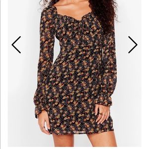 Nasty Gal long sleeve dress